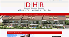 Desktop Screenshot of dhr.ch